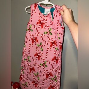 Posh Peanut Helen Candy Cane 0-6 month Sleepsack